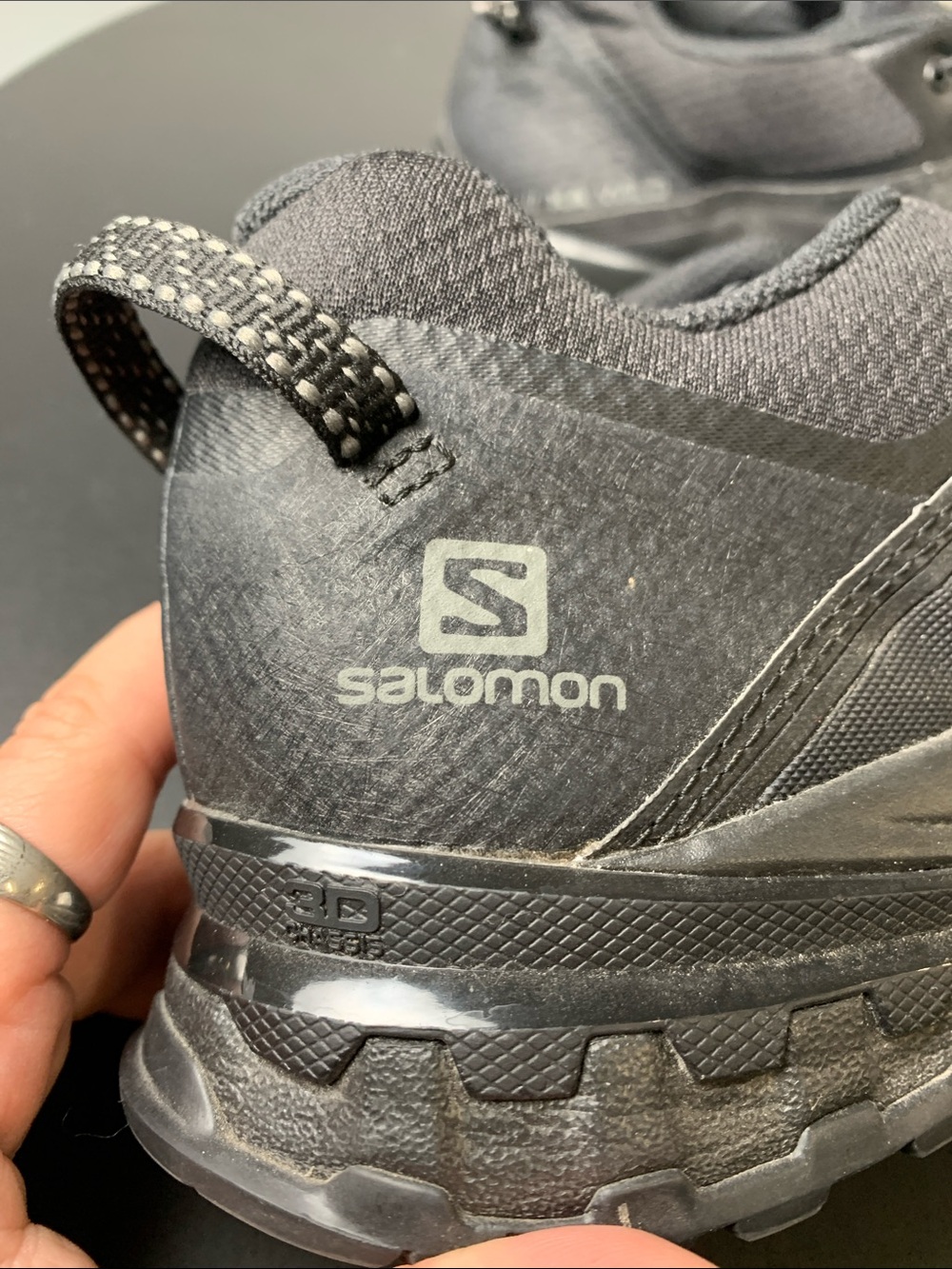 Salomon Black Women's Trail Sneakers - Picture 2 of 7
